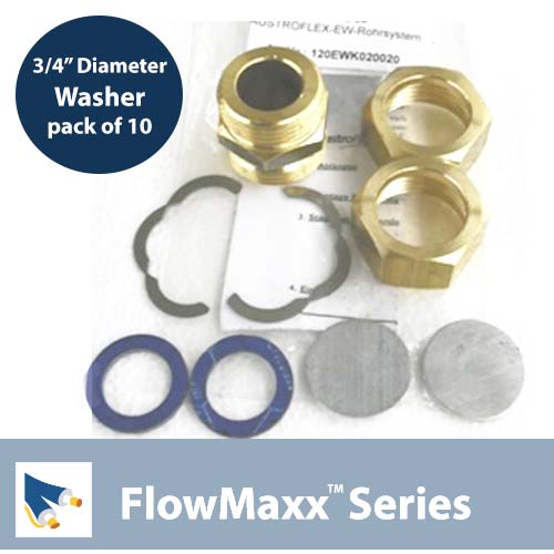 FlowMaxx Quickconnect Washer 3/4 in pack of 10