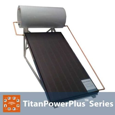 Flat Plate Thermosyphon Solar Hot Water System – 50G