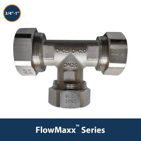 FlowMaxx A TEE 34IN 1IN 34IN PF 1