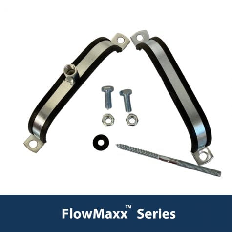 Pipe Support for Solar Hot Water Flexible Piping 5.5 X 2.75 Inches (1 pcs) - Image 2