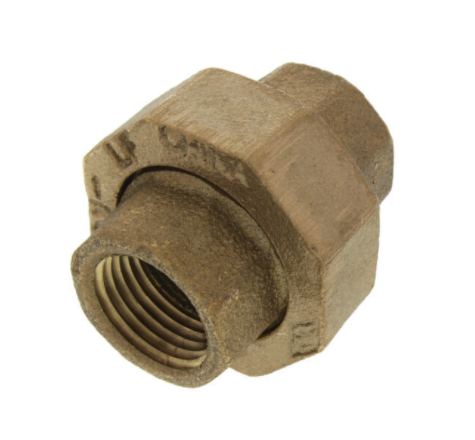 1/2 Inch FIP Brass Union - Image 2