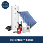 HelioMaxx™ 120G Glycol Solar Hot Water Evacuated Tube Collector Kit