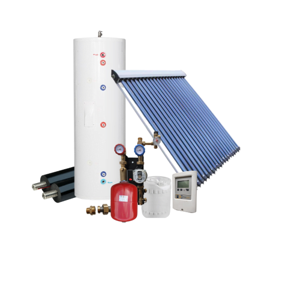 HelioMaxx™ 120G Glycol Solar Hot Water Evacuated Tube Collector Kit