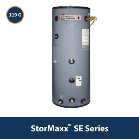 119 Gallon Pressurized Electric Backup Tank With 2 Heat Exchangers