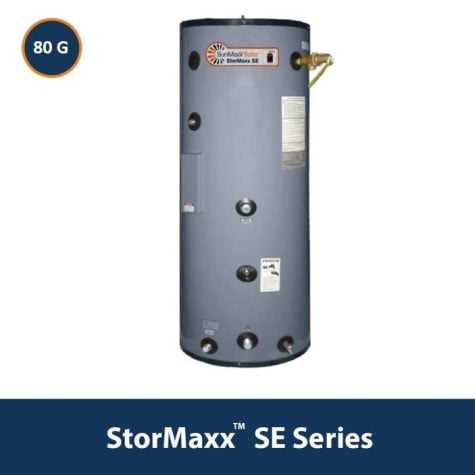 80 Gallon Pressurized Electric Backup With 2 Heat Exchangers