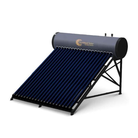 DIY Solar Hot Water Heater ThermoPower™ VTS 15 Tube / 40G Thermosyphon by SunMaxx - Image 2
