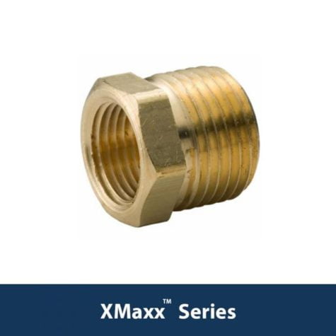 1" Male to 3/4" Brass Bushing